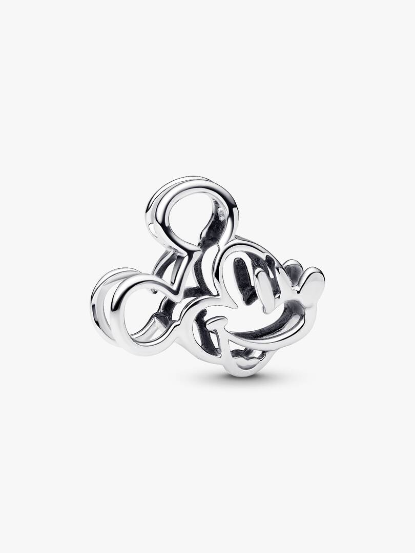 Disney Mickey Mouse Openwork Charm Sterling silver