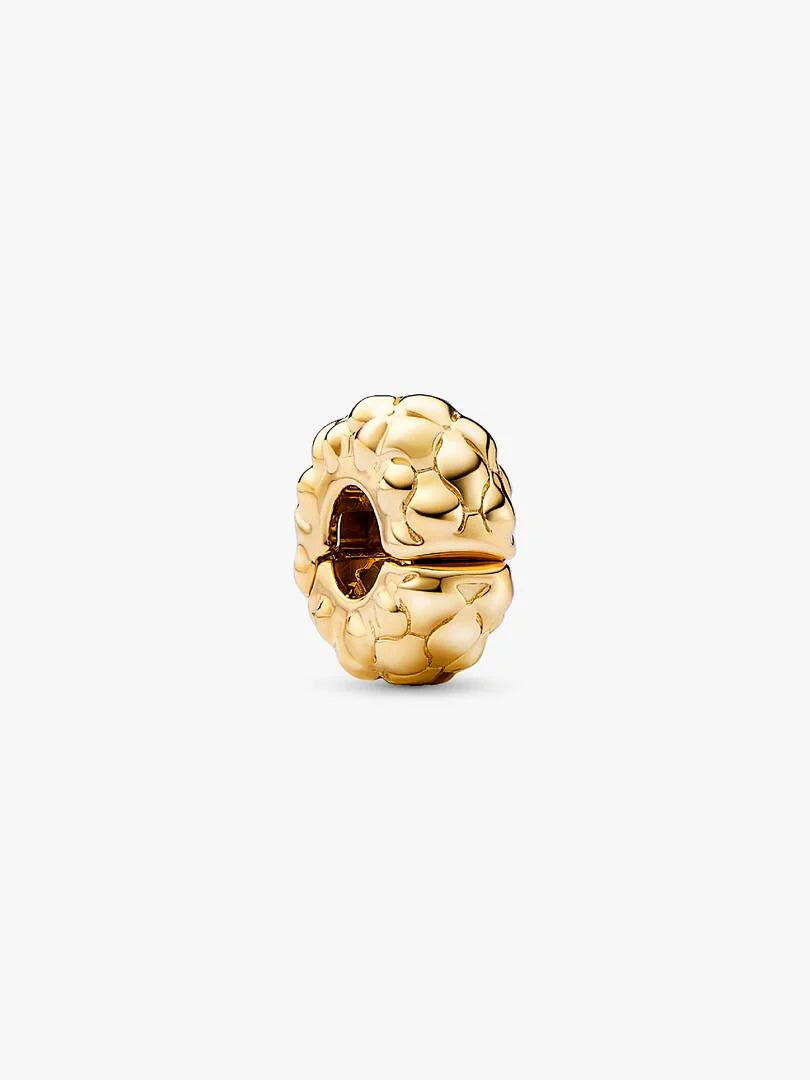 Studded Clip Charm 14k gold plating