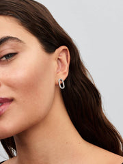 Openable Stud Earring Sterling silver
