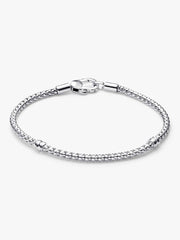 Studded Clasp & Chain Bracelet Sterling silver
