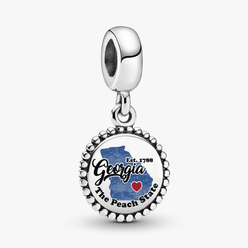 Georgia Map Dangle Charm