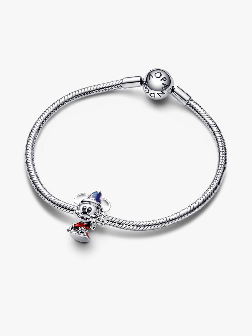 Disney Sorcerer Apprentice Mickey Charm Sterling silver