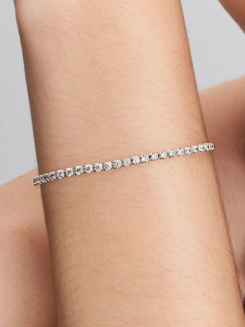 Sparkling Tennis Bracelet Sterling silver
