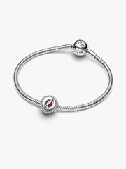 Engravable Football Charm Sterling silver