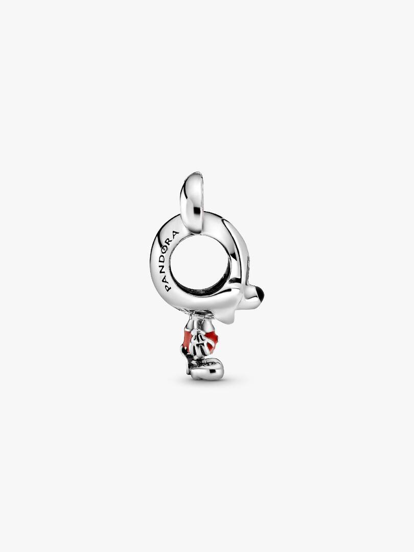 Disney Mickey Mouse Red Trousers Charm Sterling silver