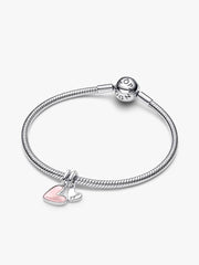 Splittable Mother & Daughter Dangle Charm Sterling silver