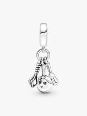 Spatula, Frying Pan & Whisk Dangle Charm Sterling silver