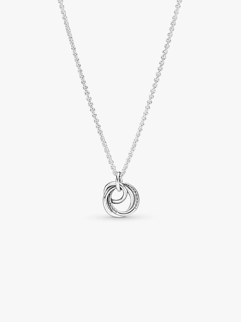 Family Always Encircled Pendant Necklace Sterling silver