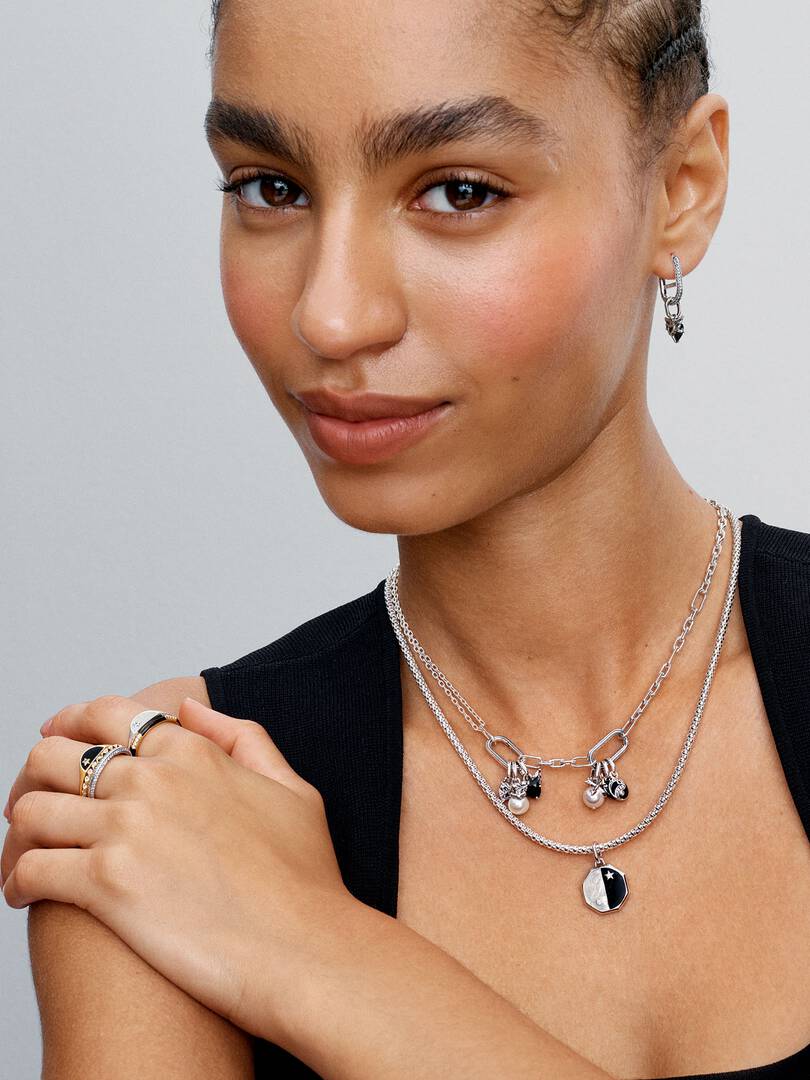 FINAL SALE - Yin & Yang Dangle Charm Sterling silver