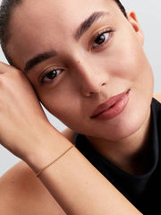 Pandora Era Bead Chain Bracelet 14k gold