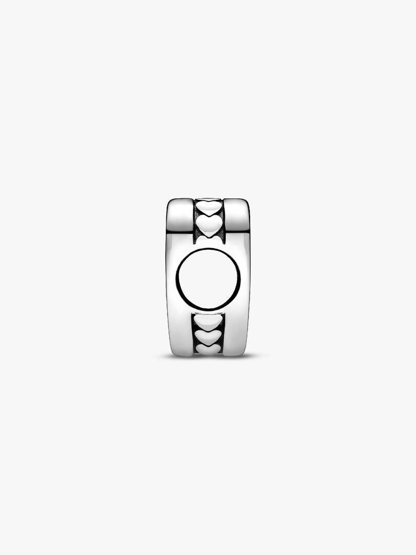 Engravable Heart Charm Sterling silver