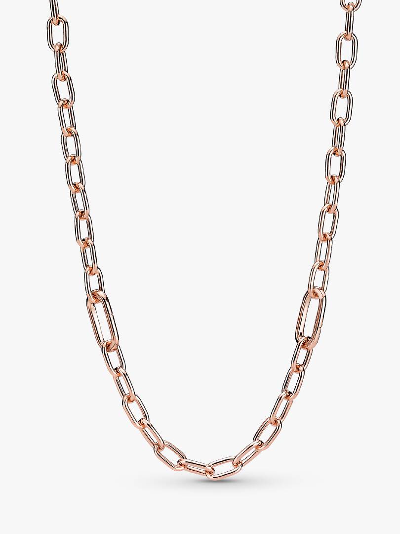 FINAL SALE - Pandora ME Small-Link Chain Necklace 14k rose gold plating