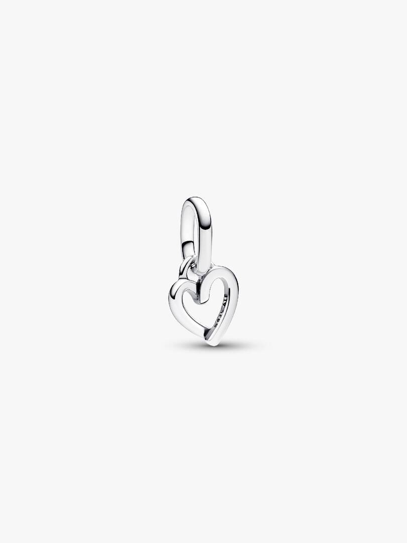 Pandora ME Freehand Heart Mini Dangle Charm Sterling silver