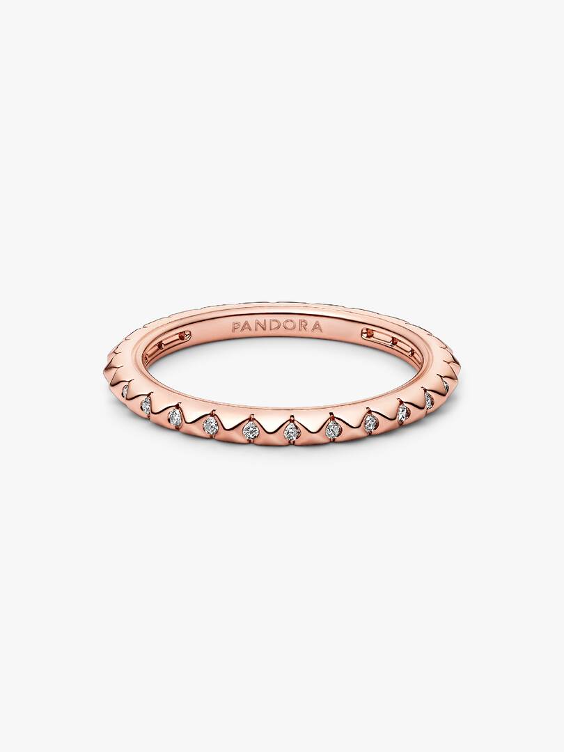 FINAL SALE - Pandora ME Pyramids Ring 14k rose gold plating