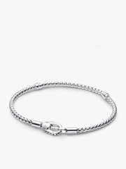 Engravable Double Heart Charm Bracelet Set 3 Quantity