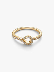 Pandora Infinite Lab-grown Diamond Pavé Ring 0.19 ct TW, 14k gold