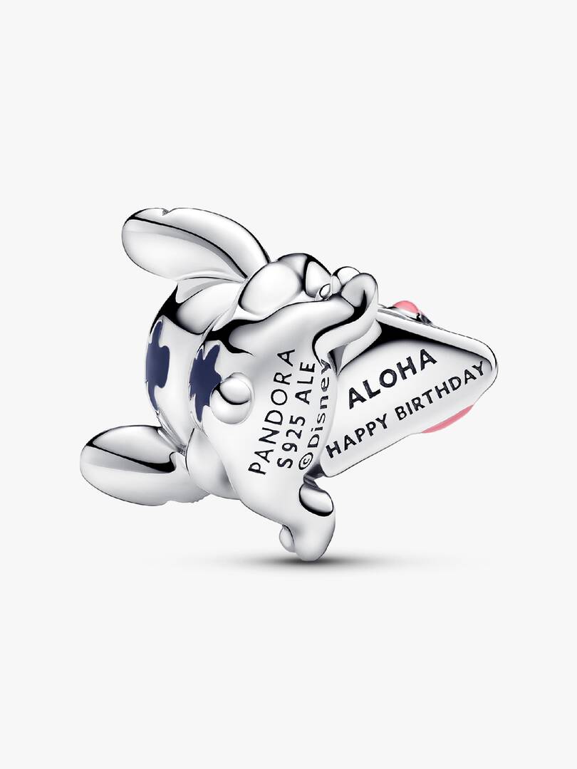 Disney Stitch Birthday Cake Charm Sterling silver