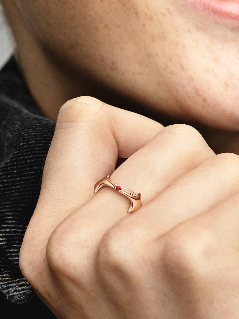 FINAL SALE - Marvel Scarlet Witch Ring 14k rose gold plating