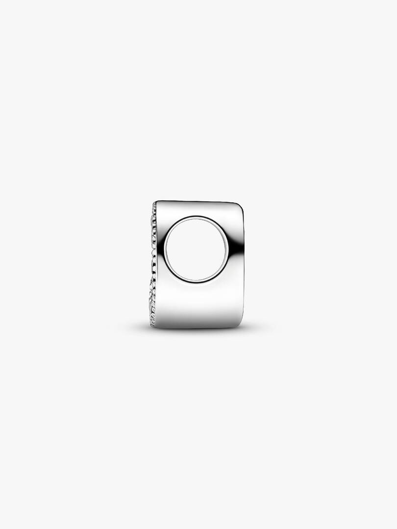 Letter Q Alphabet Charm Sterling silver