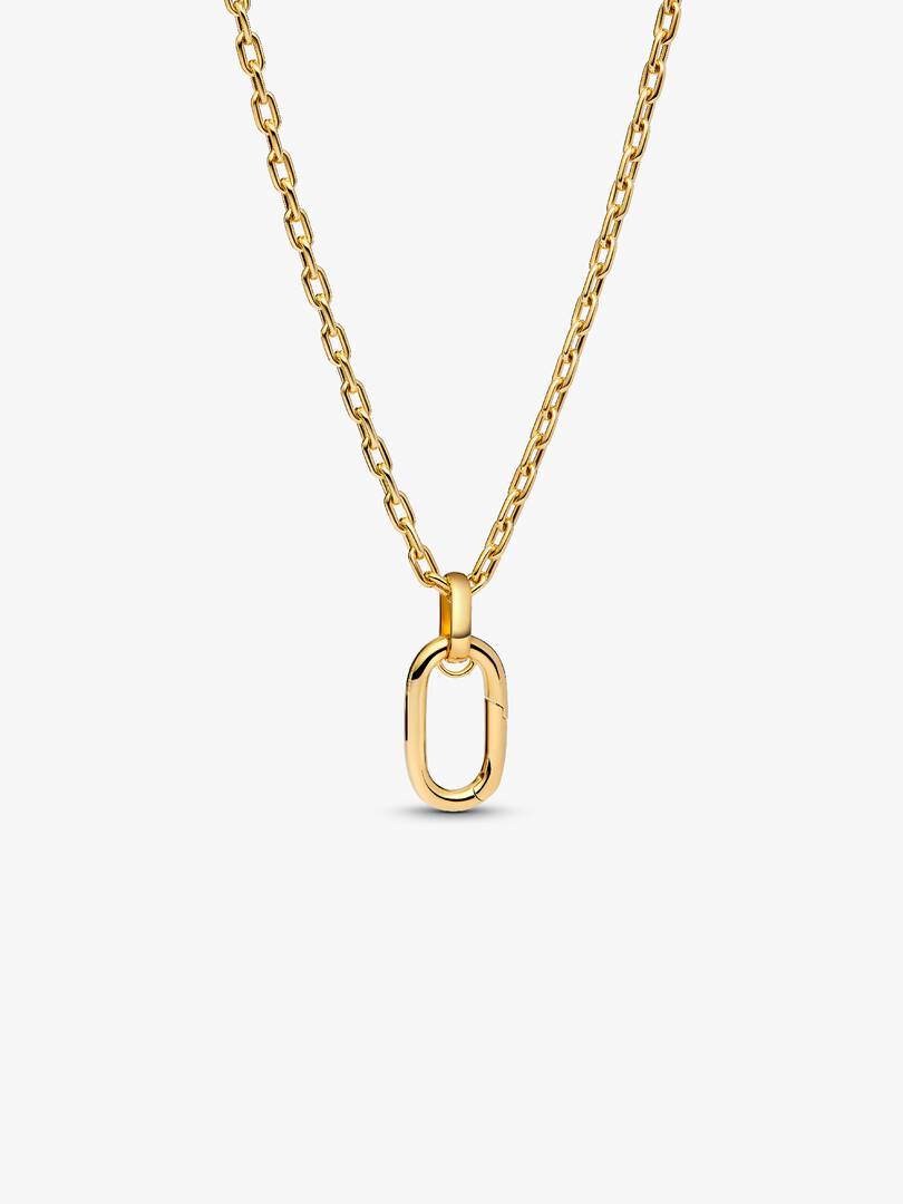 Openable Large Link Chain Necklace 14k gold plating