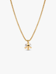 FINAL SALE - Pandora Nova 14k Gold Lab-grown Diamond Pendant Necklace 0.50 ct TW, 14k gold