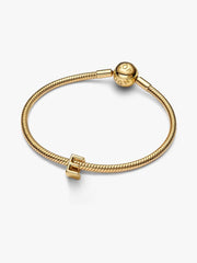Letter E Alphabet Charm 14k gold plating