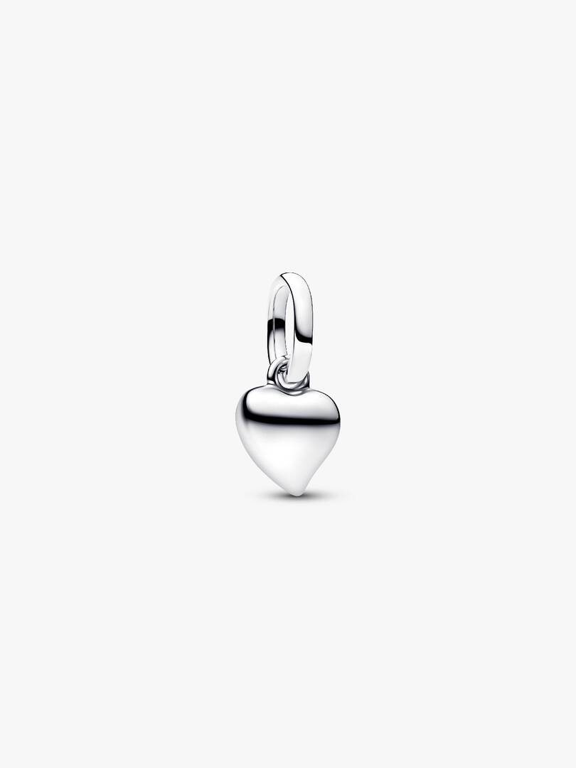 Heart Mini Dangle Charm Sterling silver