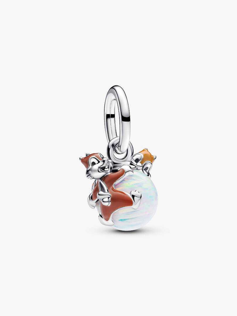 Disney Chip & Dale Bauble Dangle Charm Sterling silver