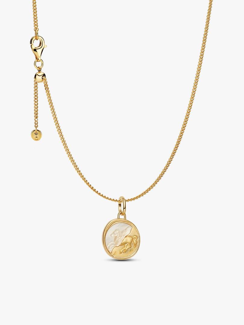 Pegasus Medallion Pendant Necklace 2 Quantity