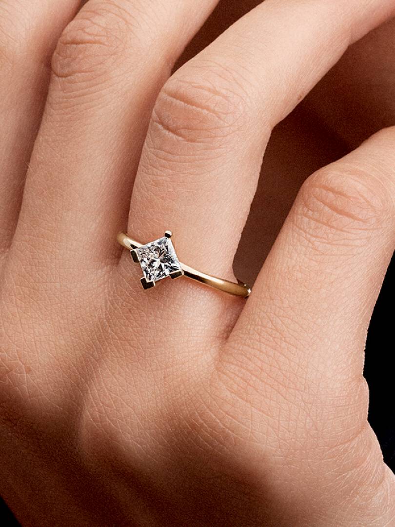 FINAL SALE - Pandora Nova 14k Gold Lab-grown Diamond Ring 1.00 ct TW, 14k gold