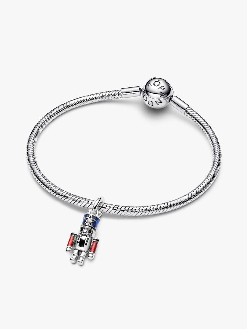 Moveable Nutcracker Dangle Charm Sterling silver