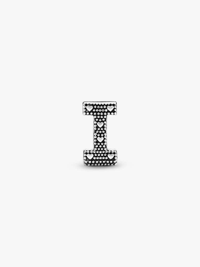 Letter I Alphabet Charm Sterling silver