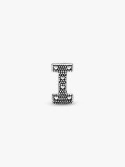 Letter I Alphabet Charm Sterling silver