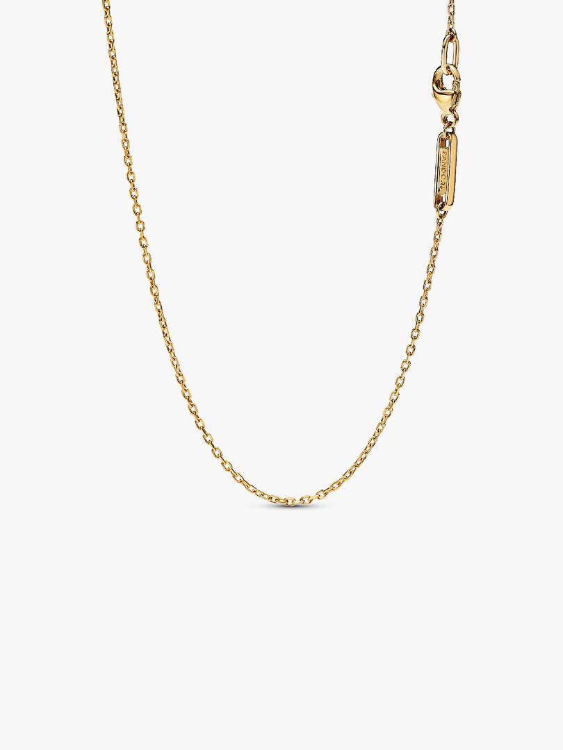 Pandora Talisman 14k Gold Cable Chain Necklace 14k gold