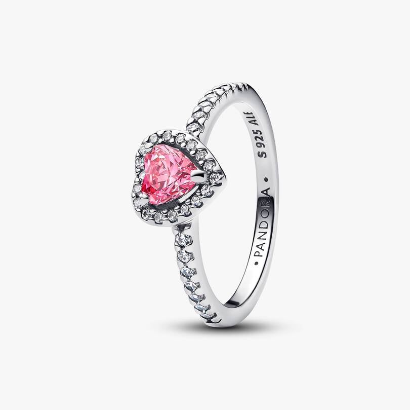 Pink Heart to Hearts Ring Set 2 Quantity