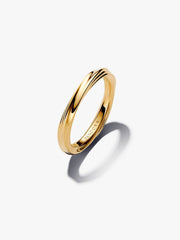 Twisted Ring 14k gold plating
