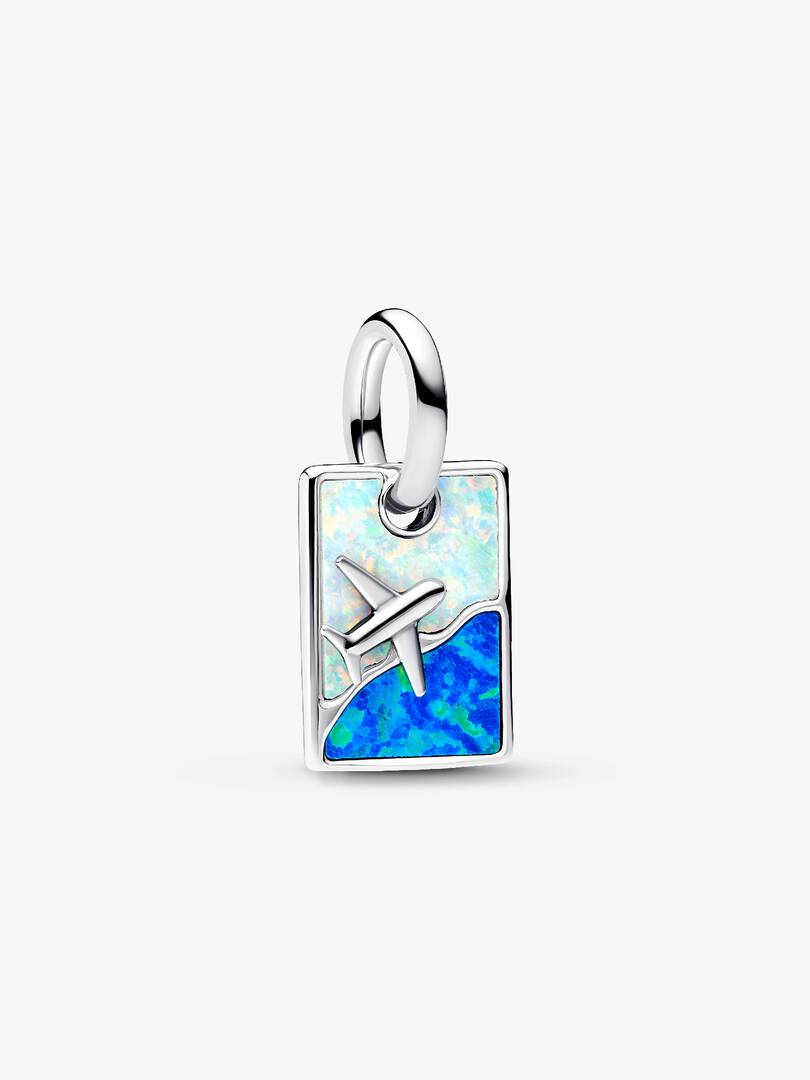 Travel Dangle Charm Sterling silver