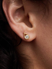 Pandora Infinite 14k Gold Lab-grown Diamond Earrings 0.50 ct TW, 14k gold