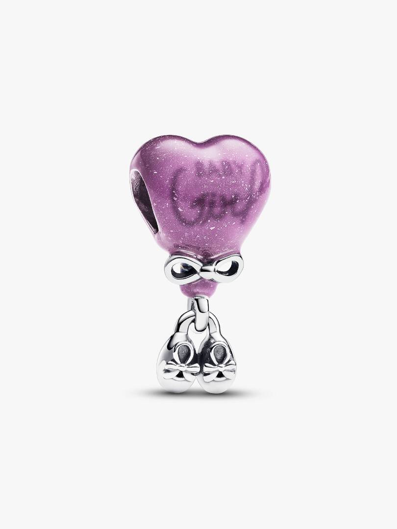 FINAL SALE - Color-changing Gender Reveal Girl Charm Sterling silver