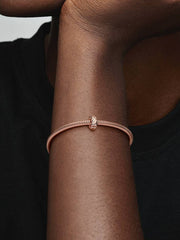 Studded Clip Charm 14k rose gold plating