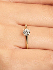Pandora Era Lab-Grown Diamond Ring 0.50 ct TW, 14k gold