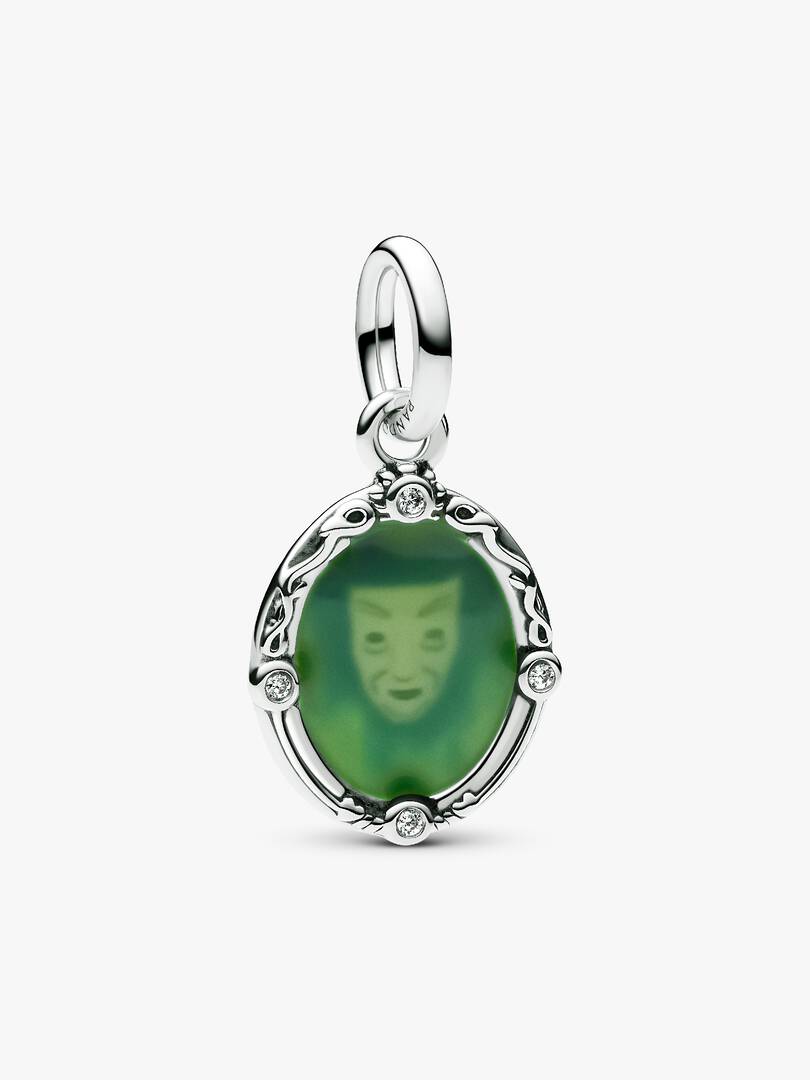 Disney Snow White Magic Mirror Dangle Charm Sterling silver