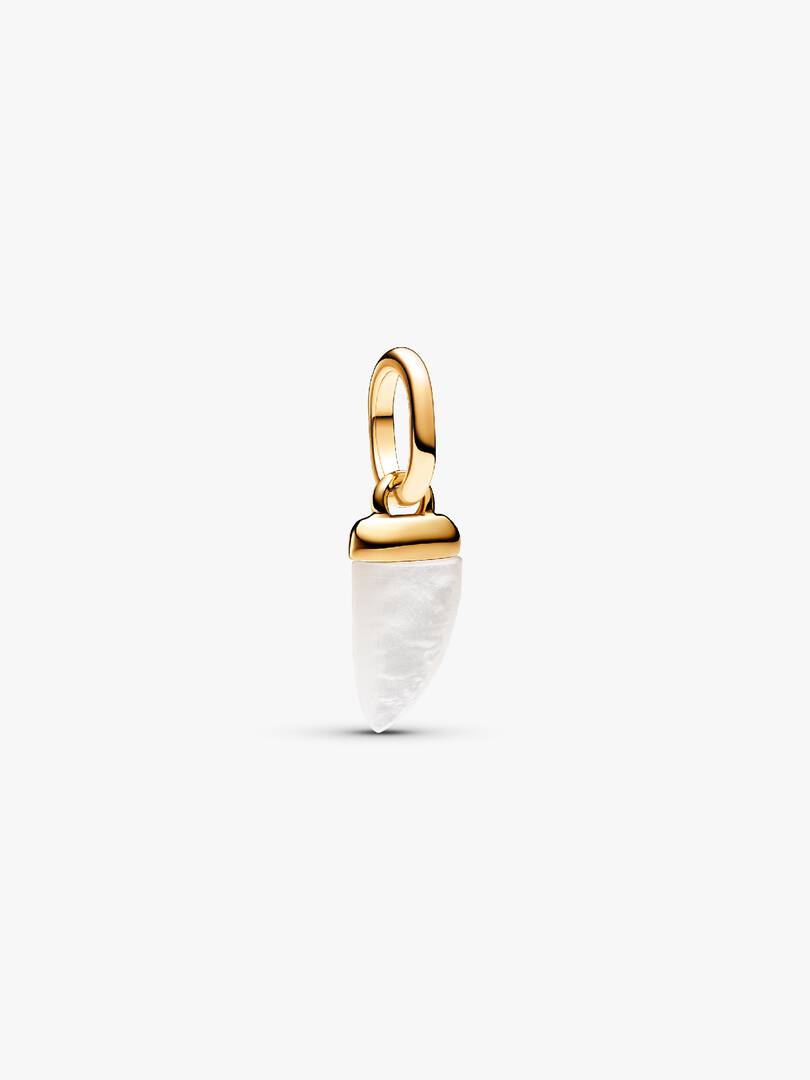 FINAL SALE - Pandora ME Shark Tooth Mini Dangle Charm 14k gold plating