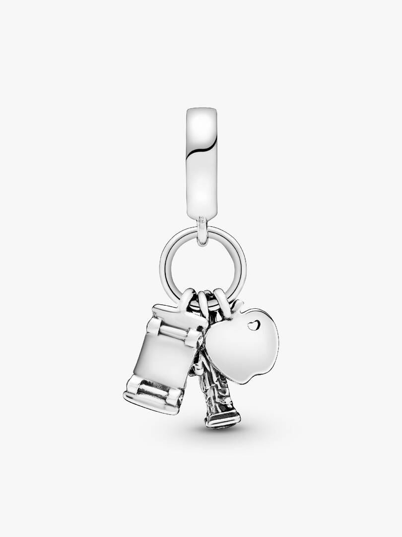 Symbols of New York City Dangle Charm Sterling silver