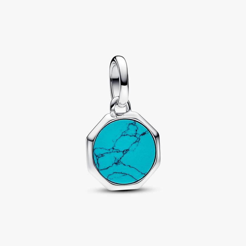 Turquoise Elephant and Heart Charm Bracelet 4 Quantity