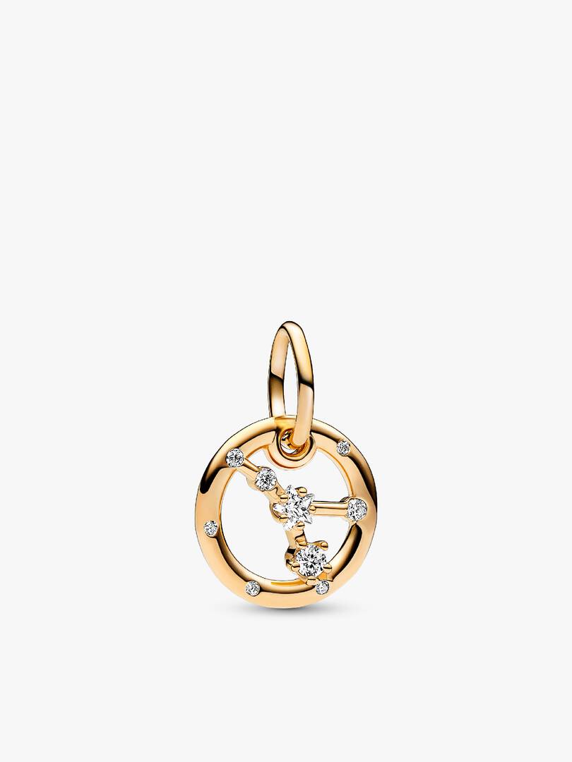 Cancer Zodiac Dangle Charm Bracelet Set 2 Quantity