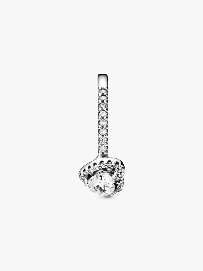 Elevated Heart Ring Sterling silver