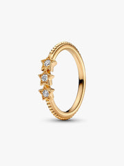 FINAL SALE - Celestial Stars Ring 14k gold plating