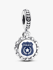 Police Dangle Charm Sterling silver