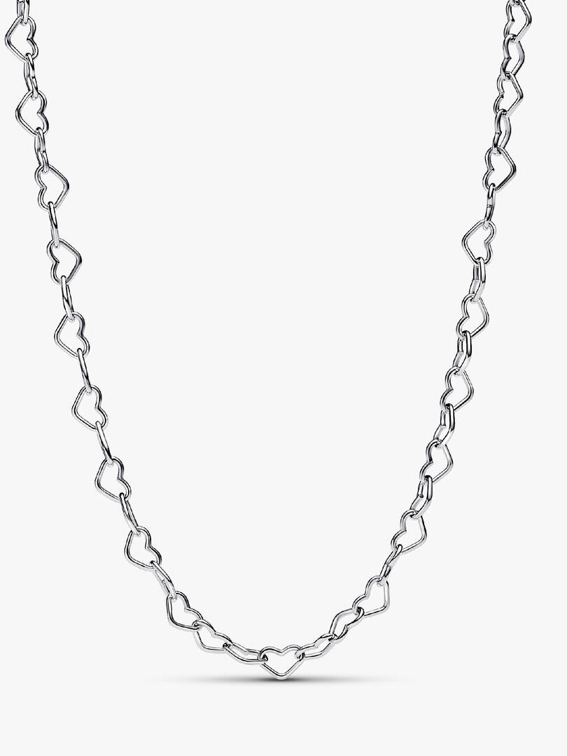 Linked Hearts Collier Necklace Sterling silver
